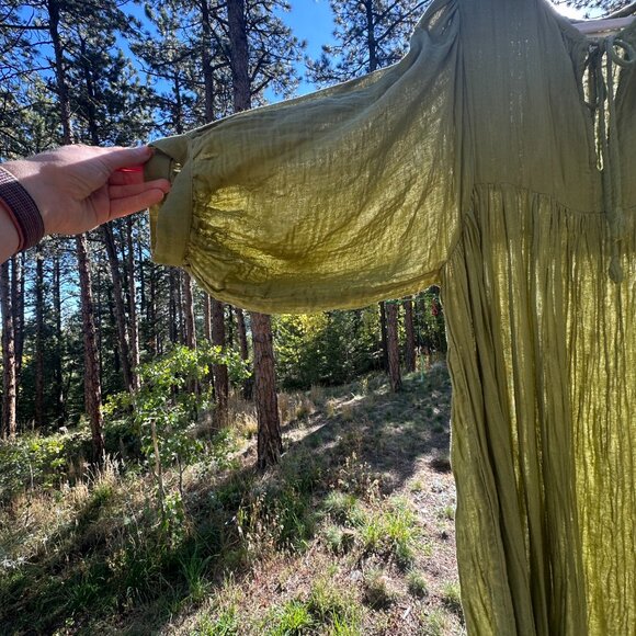 Kyra Midi Dress Fern Gauze 2XL - Picture 14 of 16